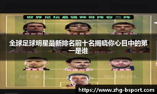 全球足球明星最新排名前十名揭晓你心目中的第一是谁